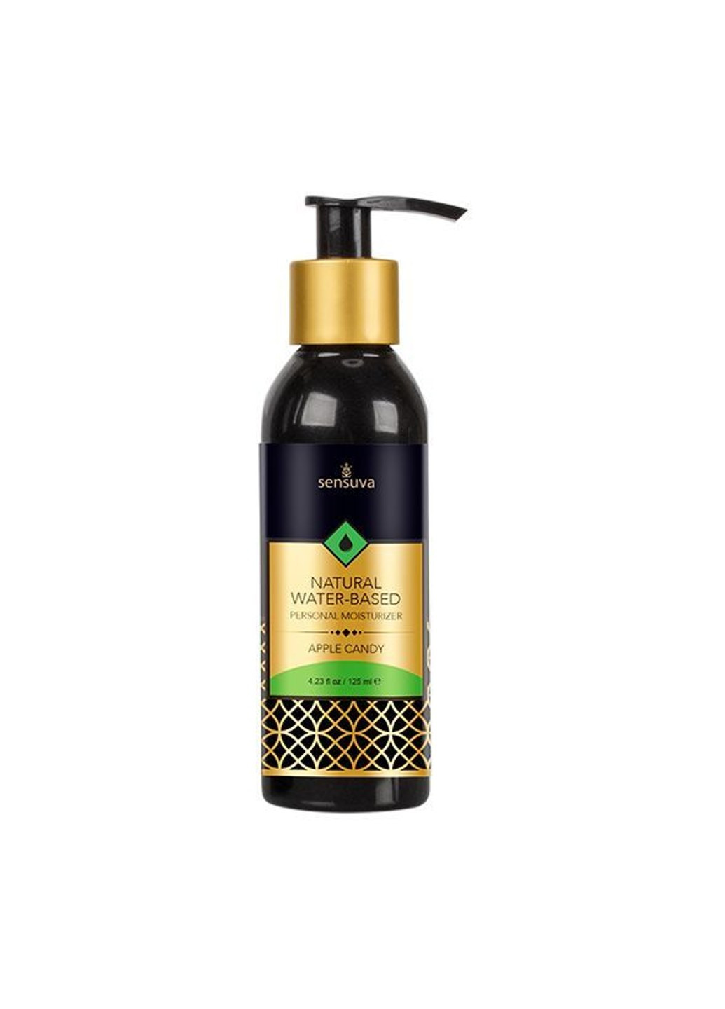 Смазка на водной основе Natural Water-Based Apple Candy (125мл) без глицерина и парабенов Sensuva (256537830)