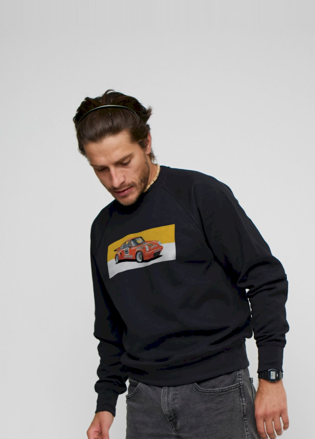 Черный свитшот мужской YAPPI (198688840)