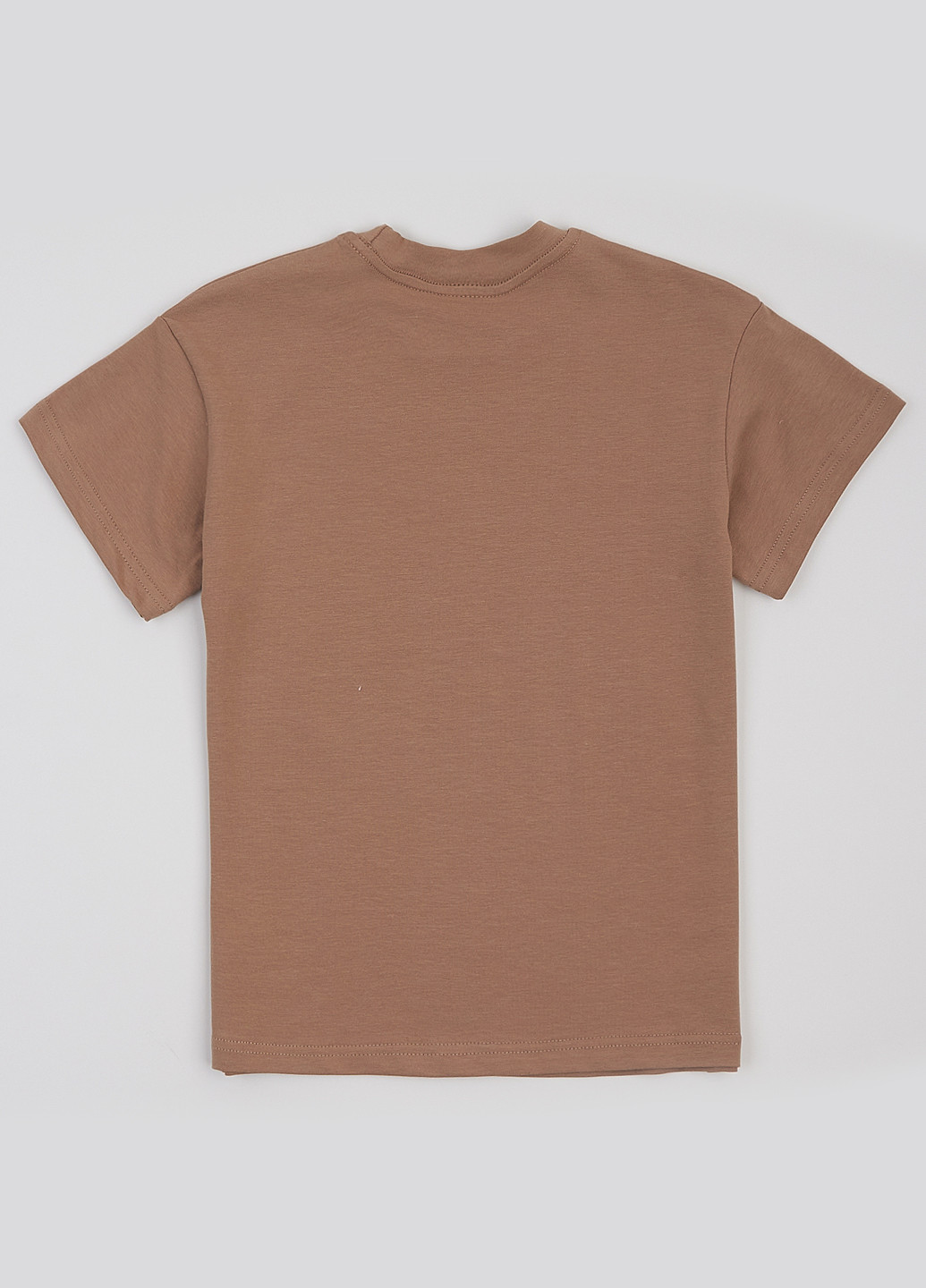 Темно-бежевая летняя футболка Ляля