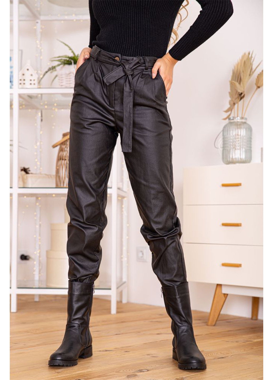 Черные кэжуал демисезонные кюлоты брюки Ager