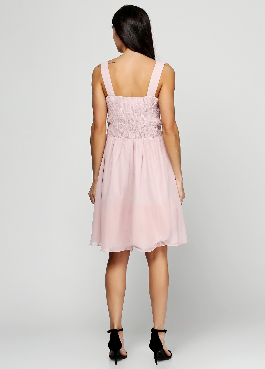 Розовое коктейльное платье Showcase однотонное