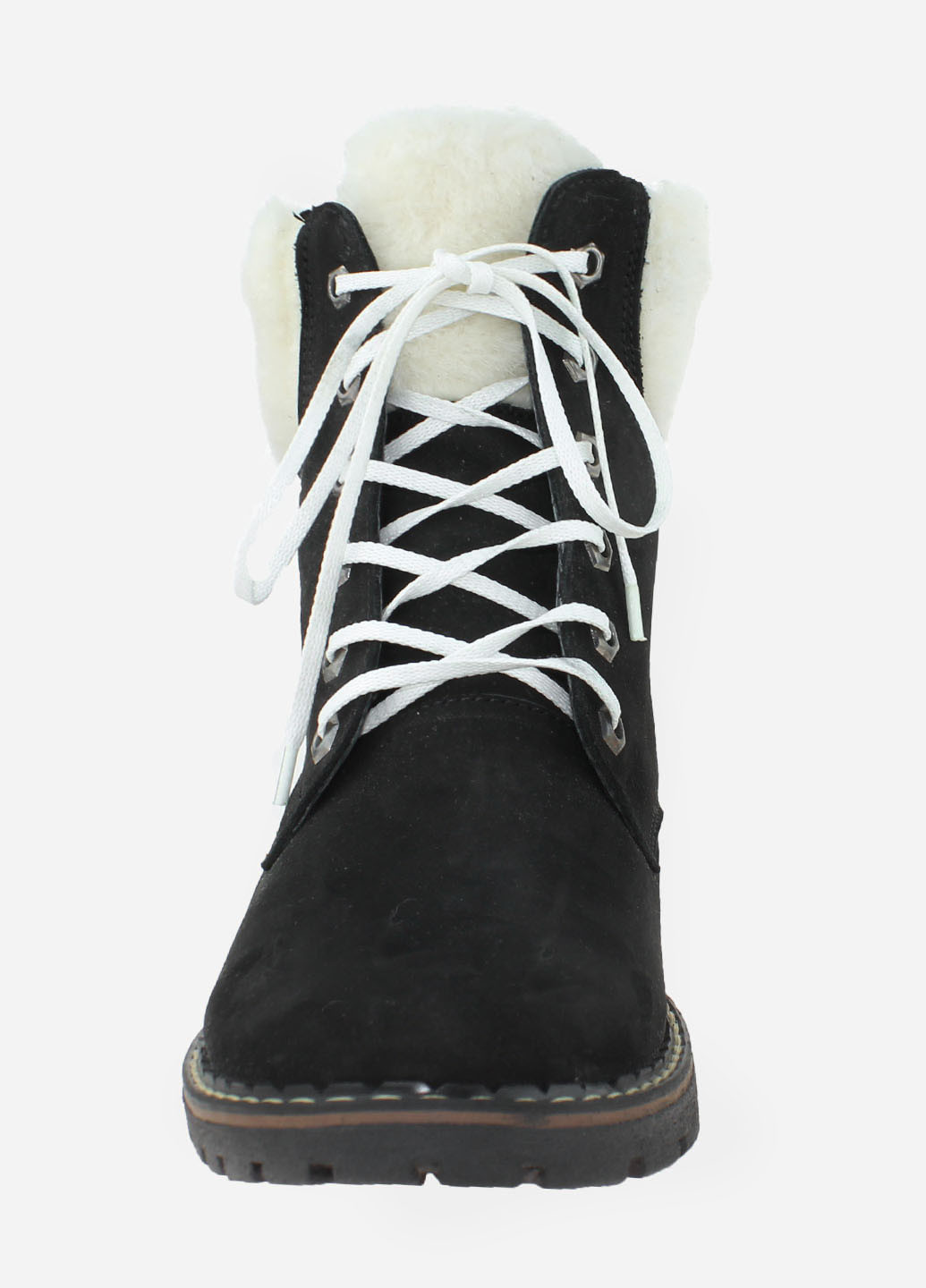 Осенние ботинки rdt72-1 черный Daragani из натурального нубука