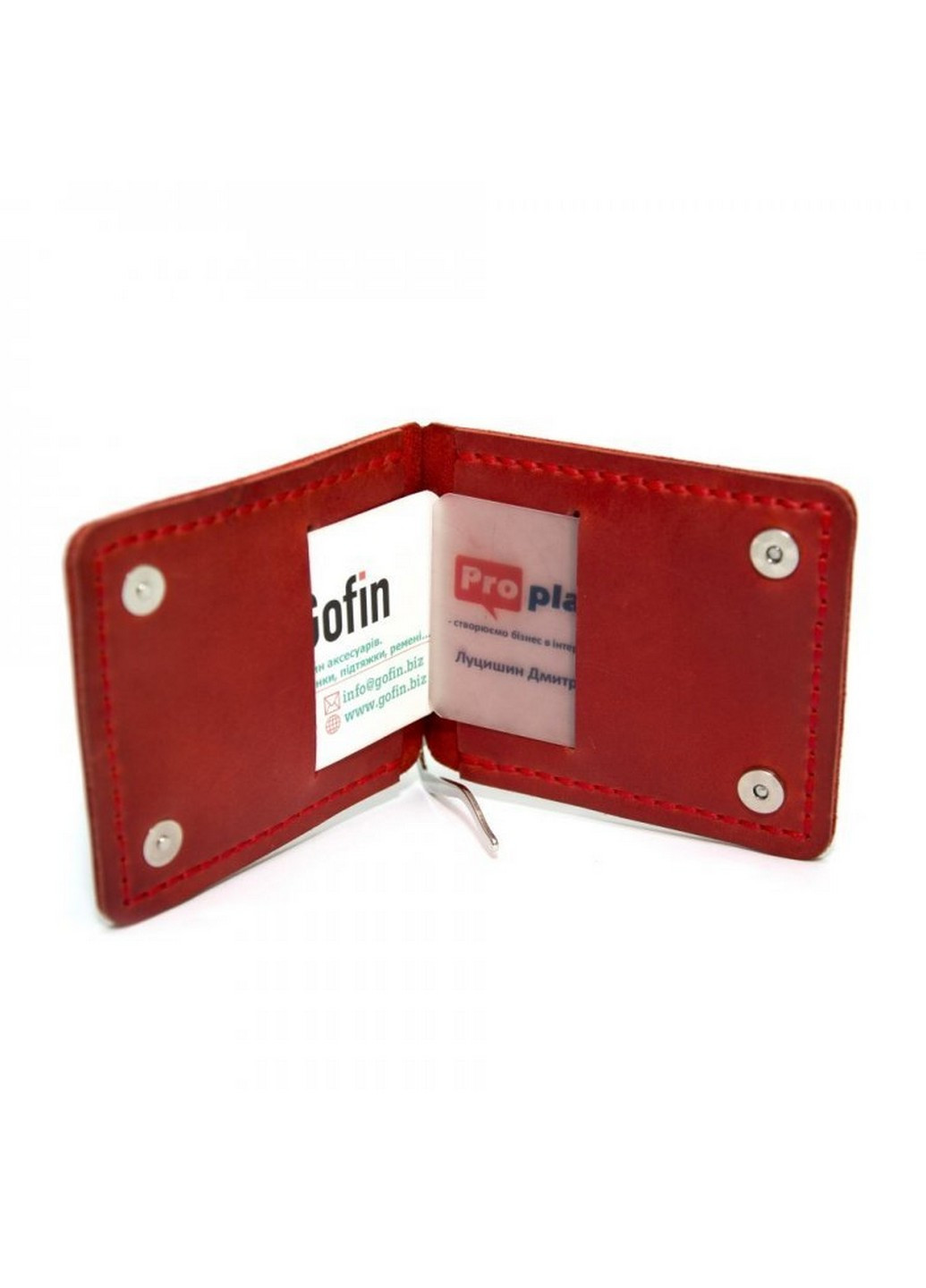 Кожаный зажим для денег GOFIN (253020413)