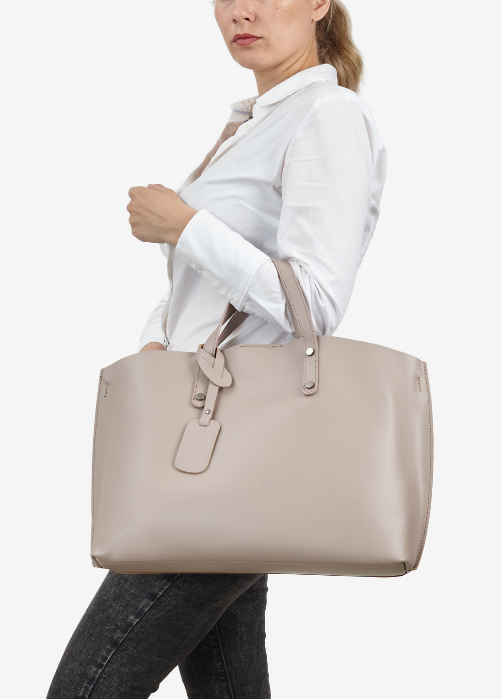 Сумка жіноча шкіряна шоппер велика Shopper Regina Notte (253255870)