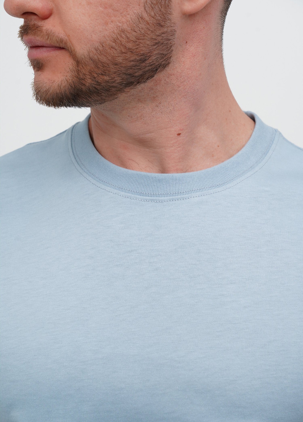 Голубая футболка Trend Collection