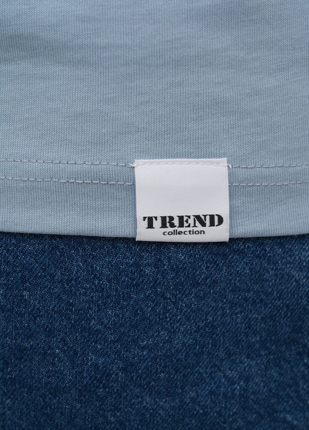 Голубая футболка Trend Collection