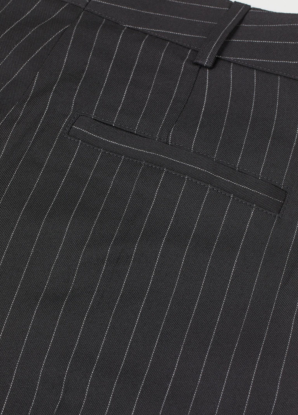 Черные кэжуал демисезонные палаццо брюки H&M Studio