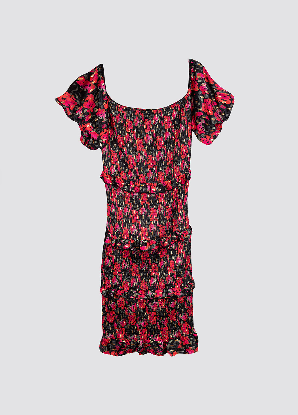 Комбинированное кэжуал платье Outrageous Fortune с цветочным принтом