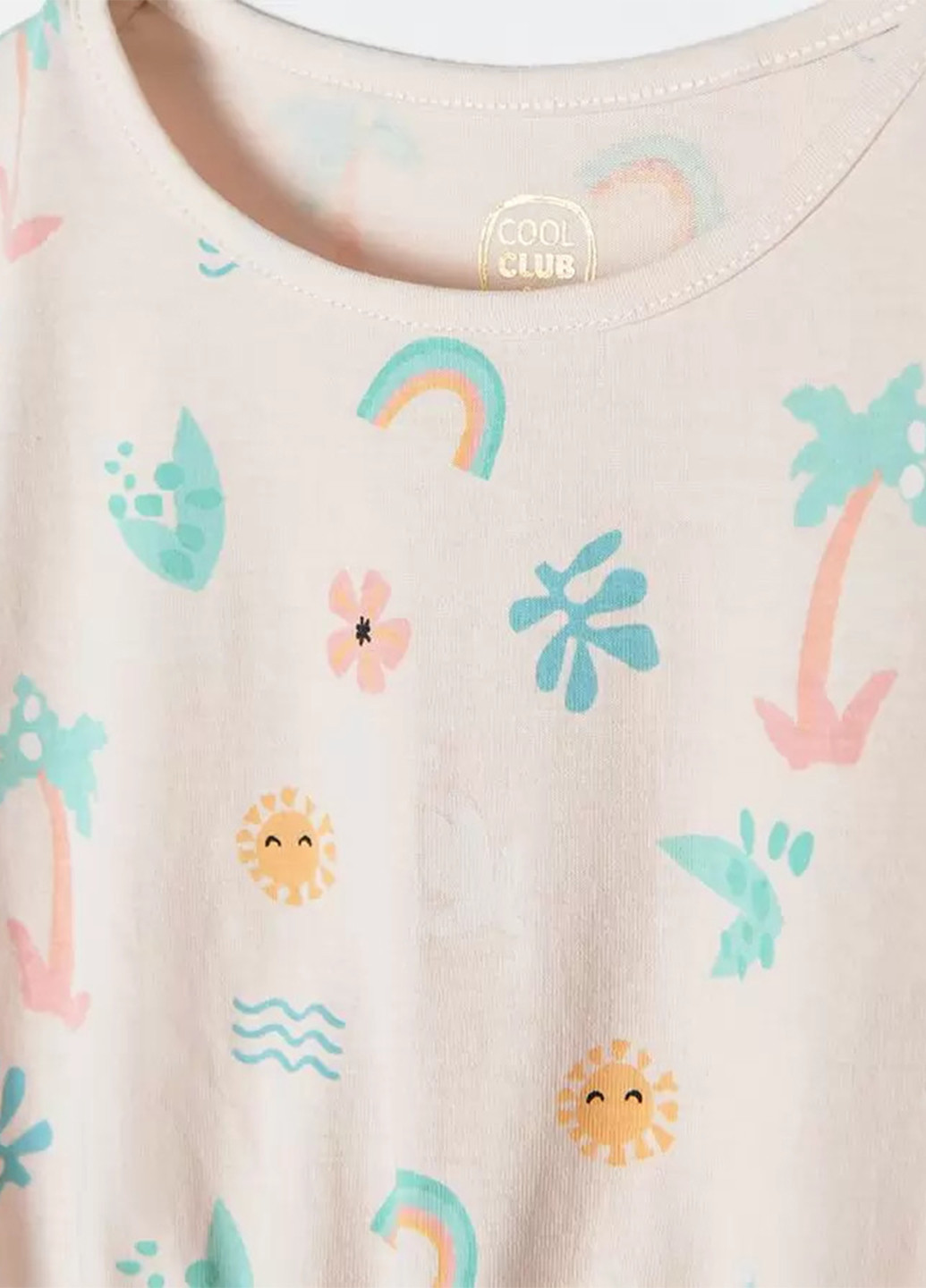 Комбінований літній комплект (туніка, легінси) Cool Club