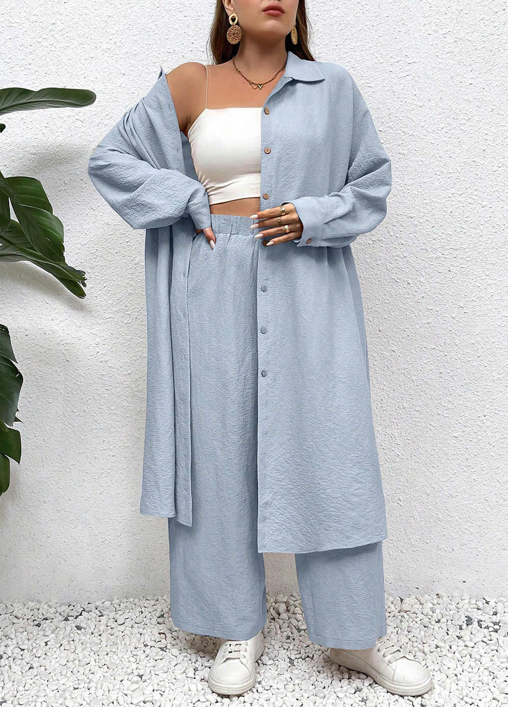 Костюм (рубашка, брюки) SHEIN (342965580)