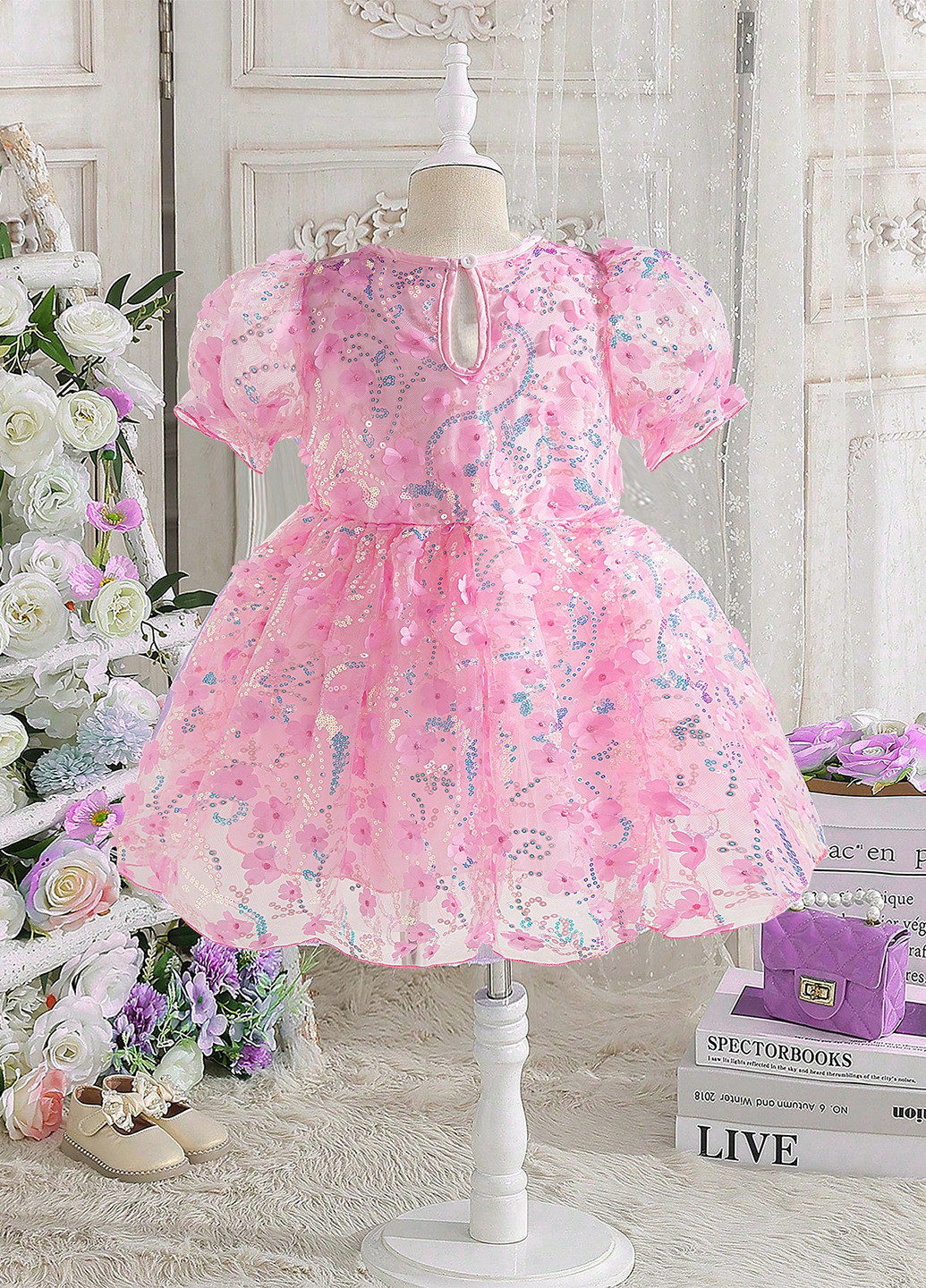 Светло-розовое платье SHEIN (367210828)