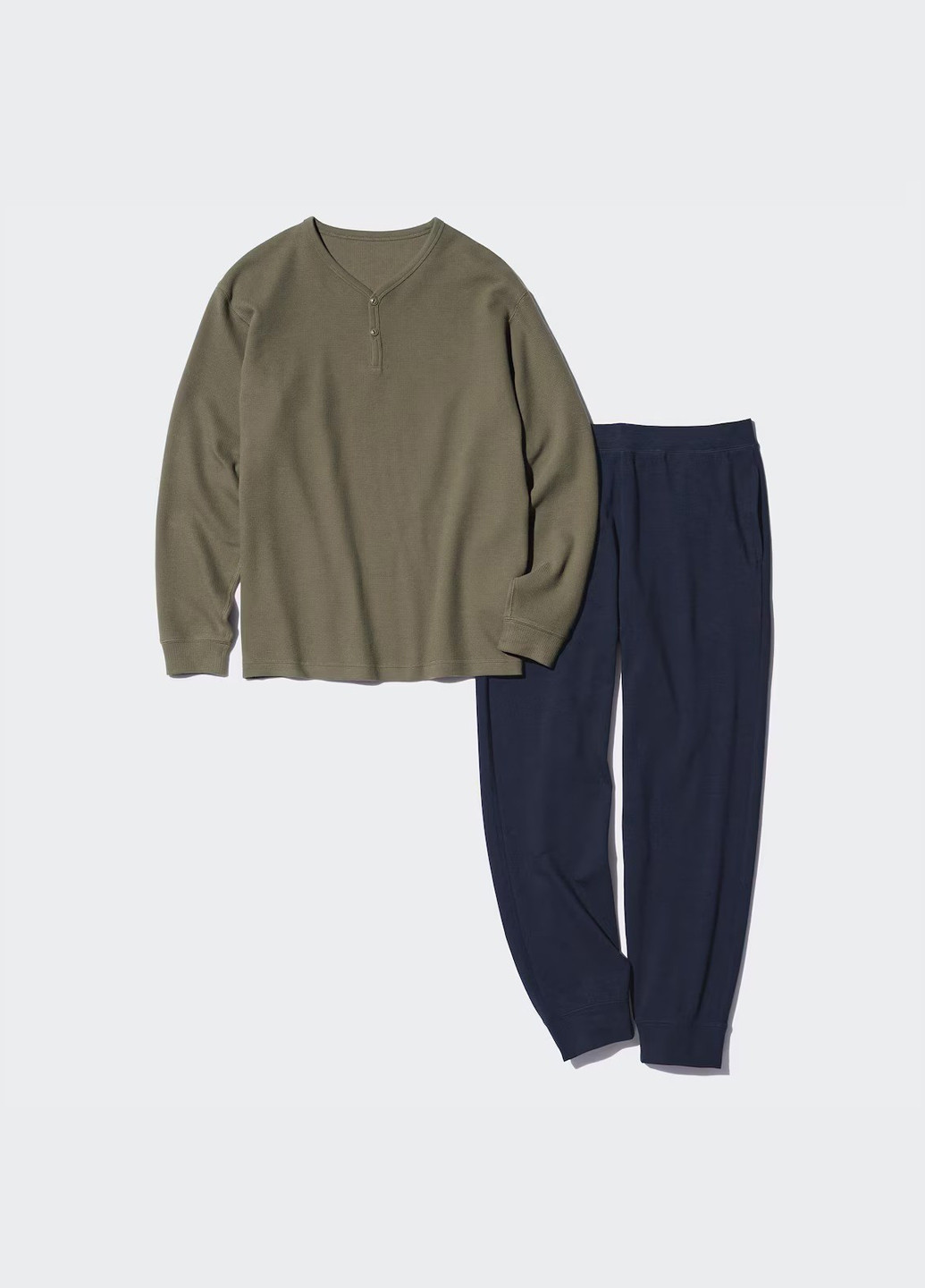 Пижама (лонгслив, брюки) Uniqlo (322408772)