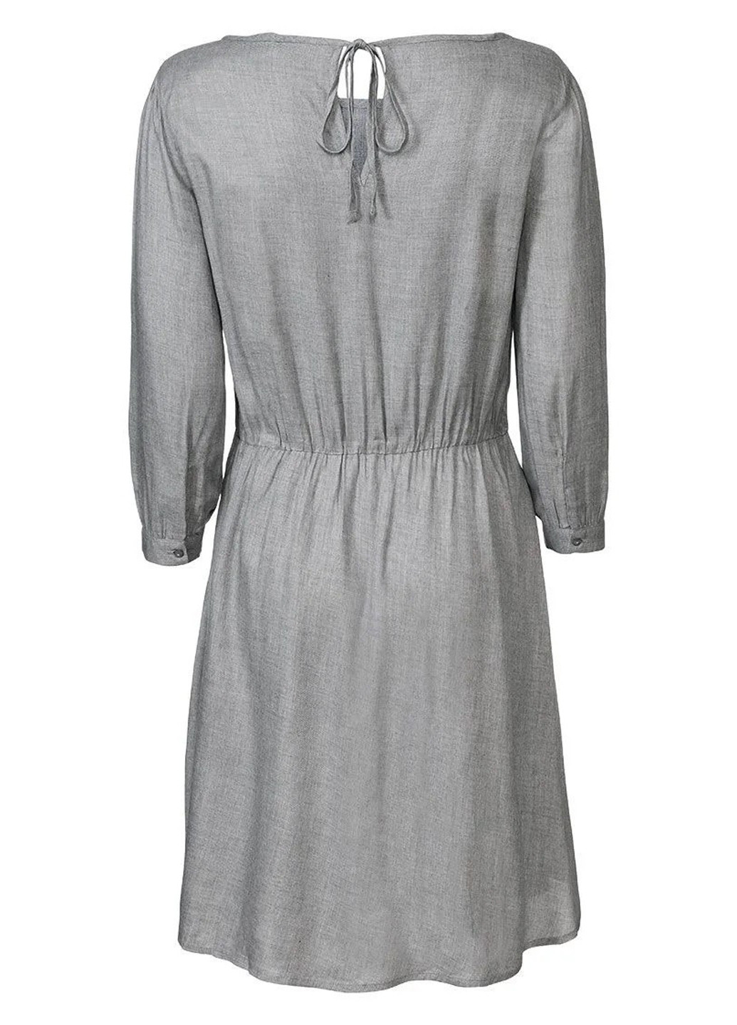 Сіра кежуал сукня кльош Esmara однотонна