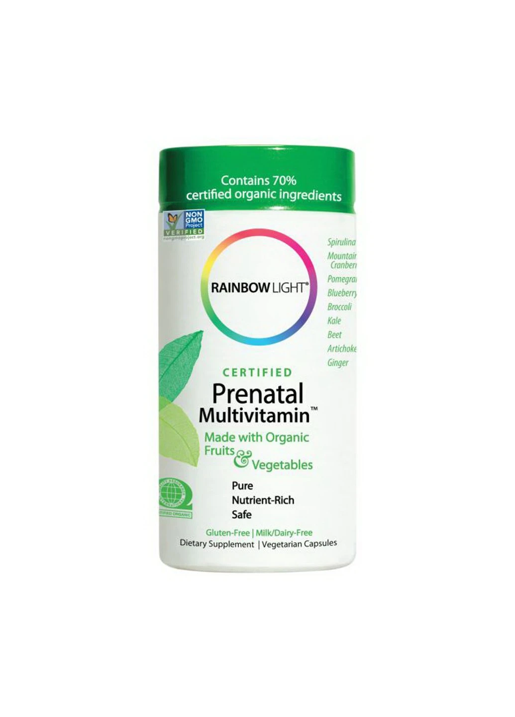 Вітаміни для жінок Prenatal Multivitamin 120 капсул Rainbow Light (255410662)