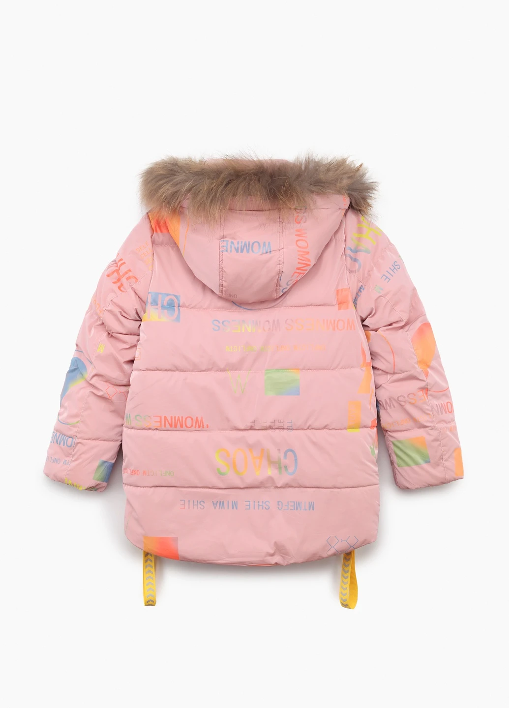 Розовая зимняя куртка Snowgenius