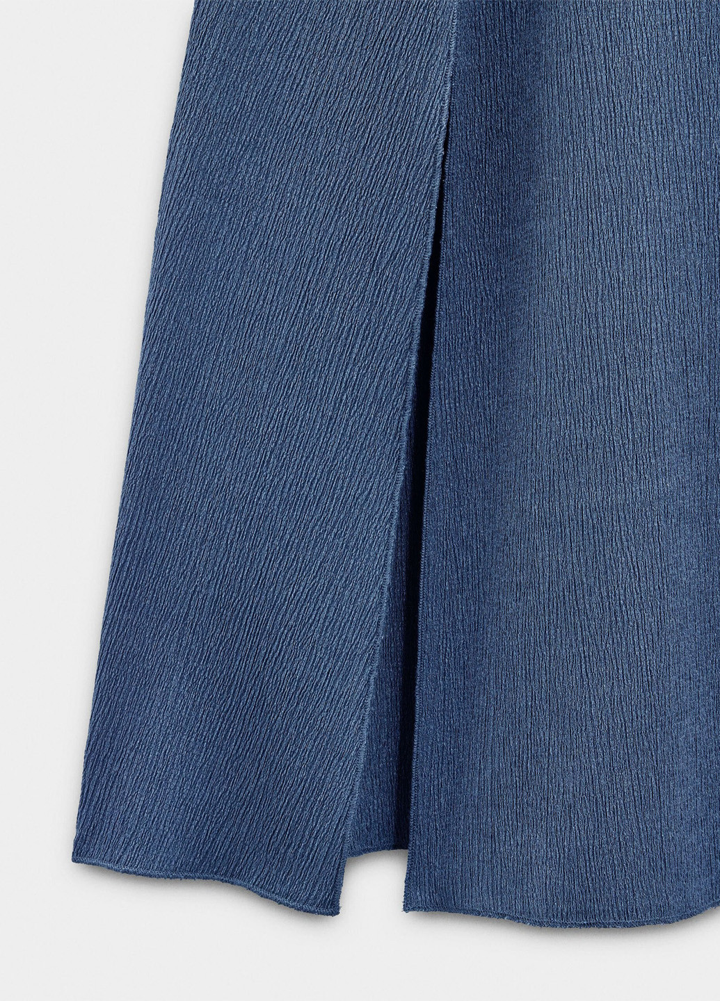 Серо-синяя кэжуал однотонная юбка Parfois клешированная