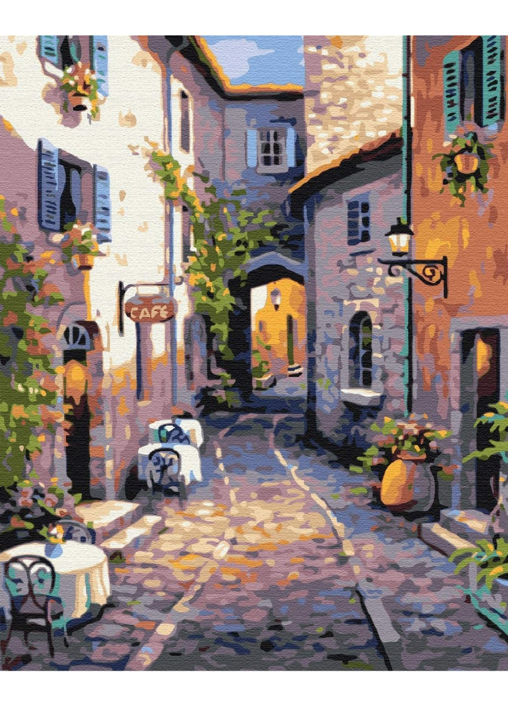 Картина "Тиха вуличка" 40х50 см Brushme (219981797)