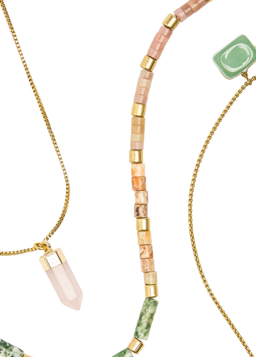 Комплект украшений (ожерелье, 2 колье) Parfois (360583020)