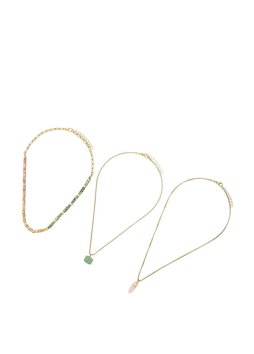 Комплект украшений (ожерелье, 2 колье) Parfois (360583020)