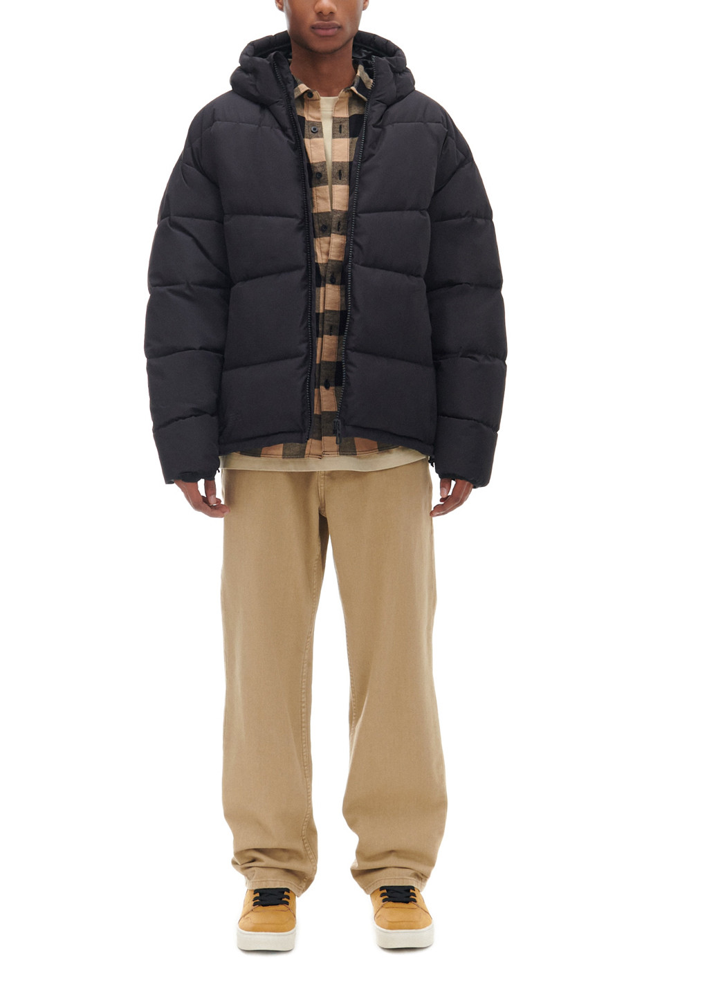 Черная демисезонная куртка Cropp