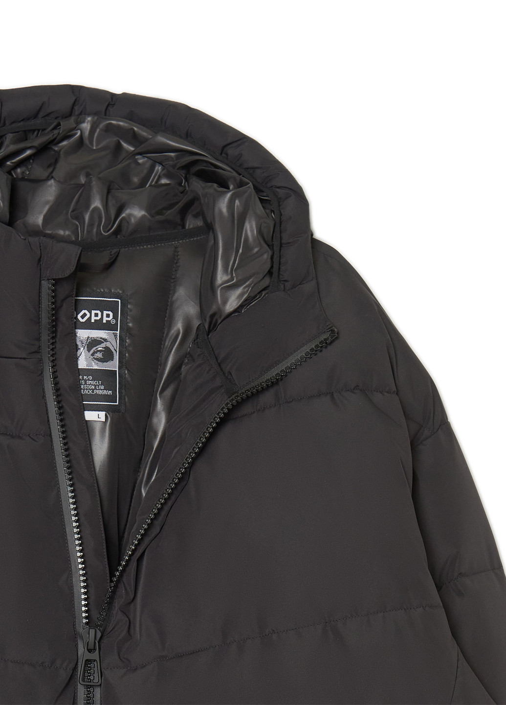 Черная демисезонная куртка Cropp