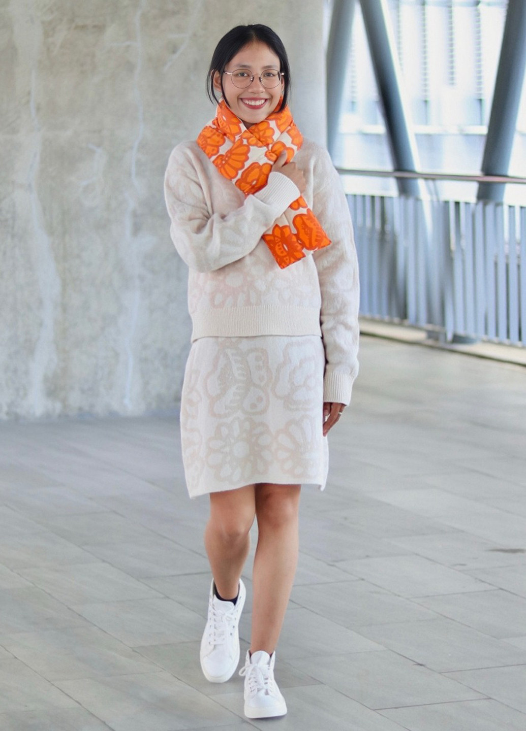 Костюм (джемпер, спідниця) Uniqlo (320326947)