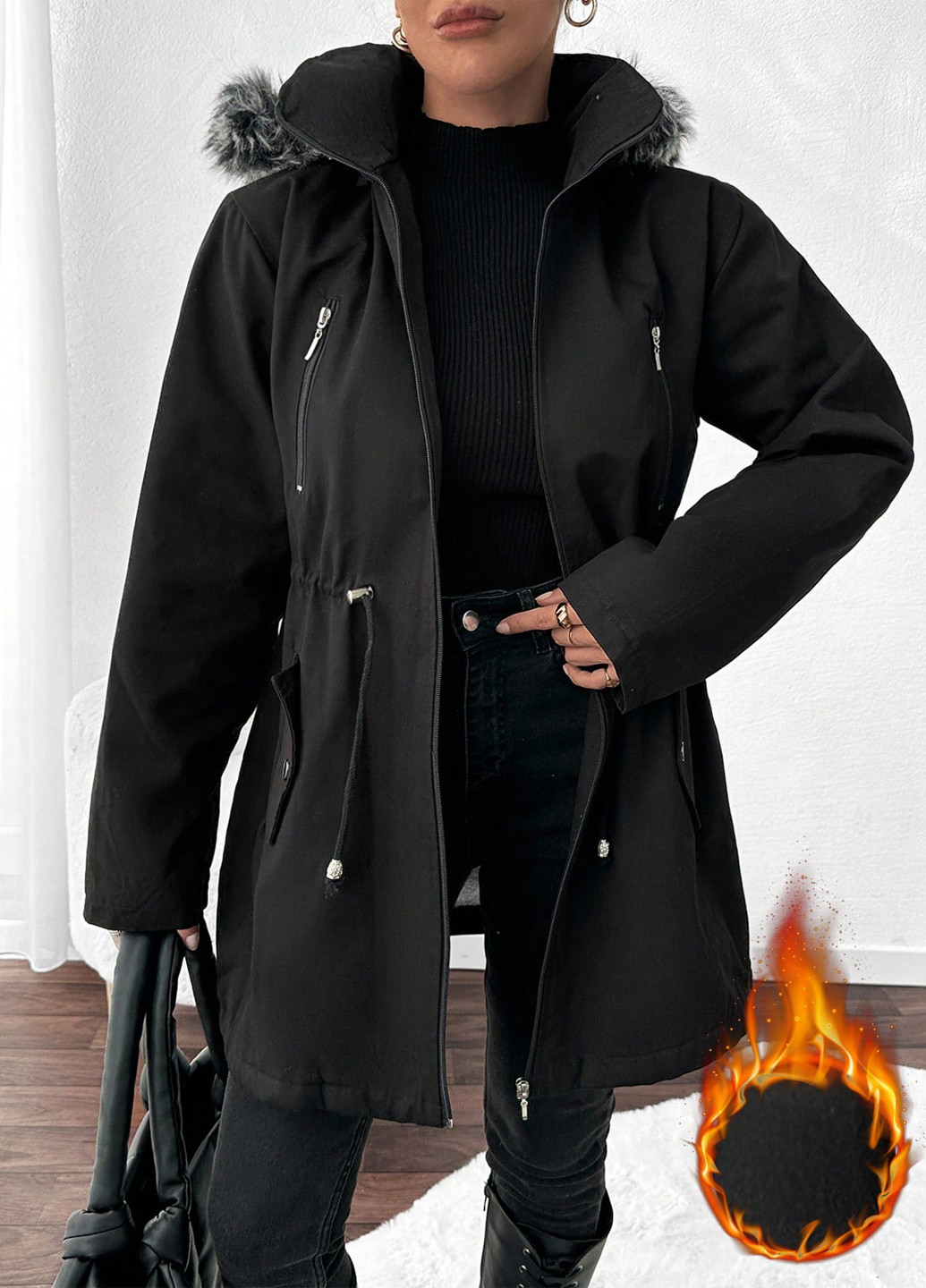 Парка SHEIN (340691642)