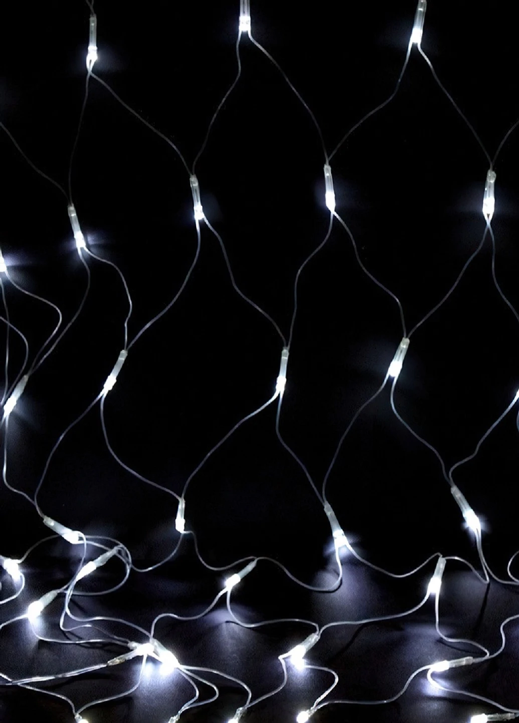 Світлодіодна гірлянда сітка 190х160 см 180 LED 8 режимів свічення (30186-Нов) Холодний білий Francesco Marconi (251386130)