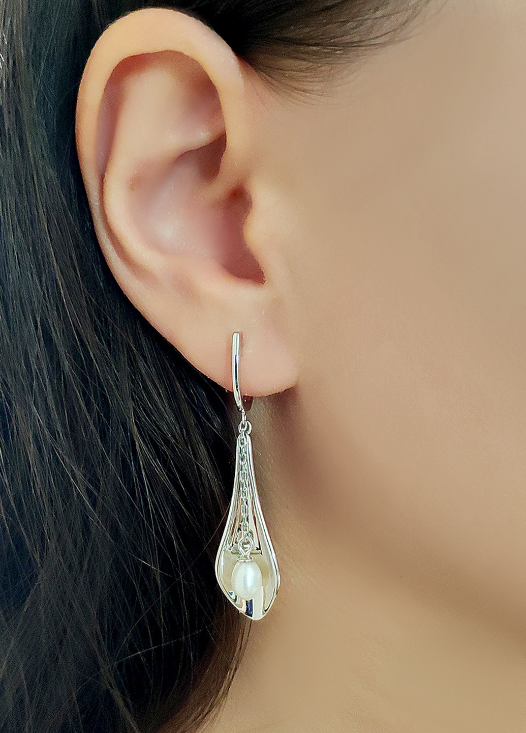 Сережки Silver Flame (255306471)