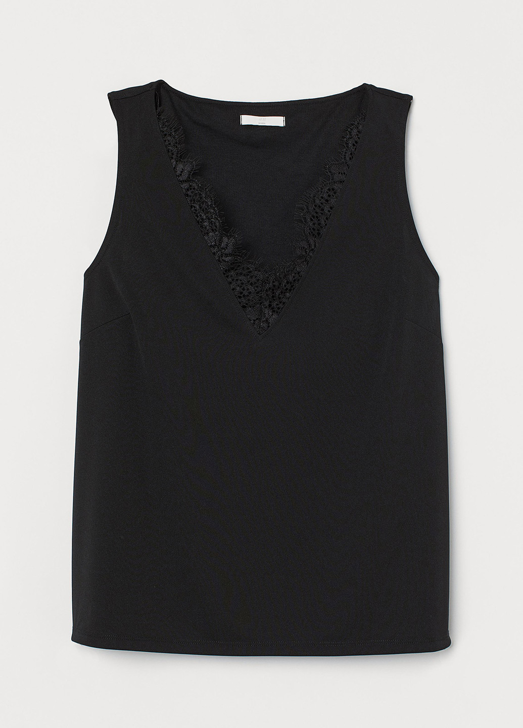 Чорна літня блуза для годуючих мам H&M