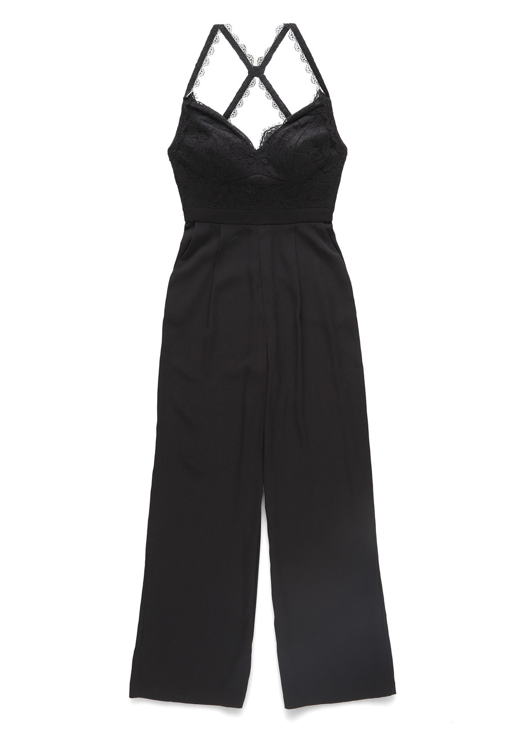 Комбінезон Forever New комбінезон-брюки однотонний чорний кежуал бавовна