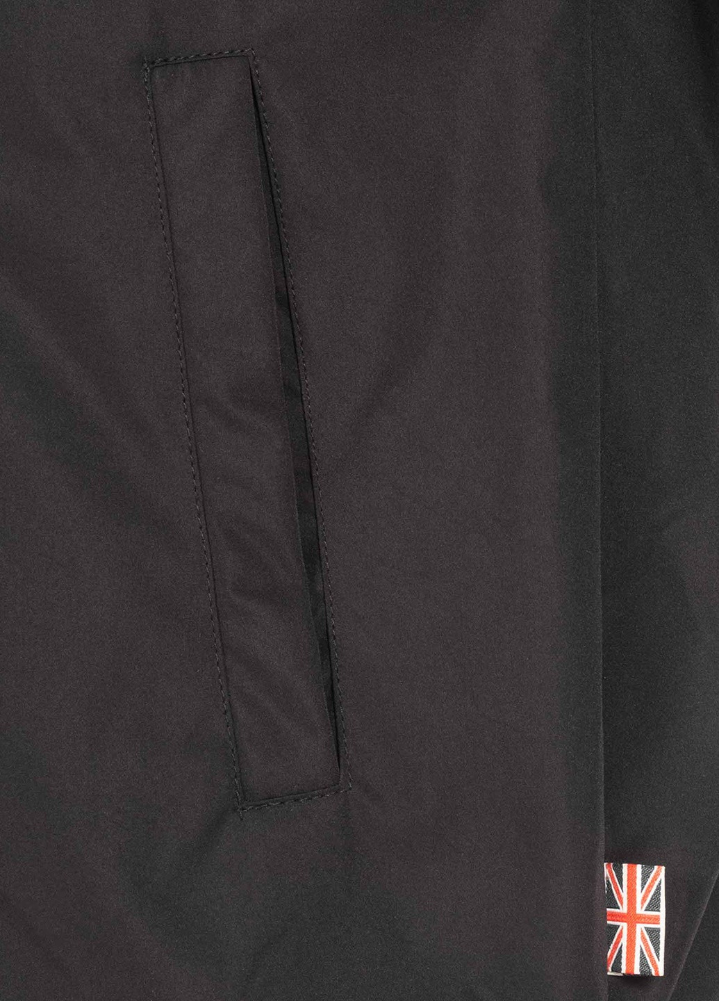 Черная демисезонная куртка Lonsdale POLGOOTH