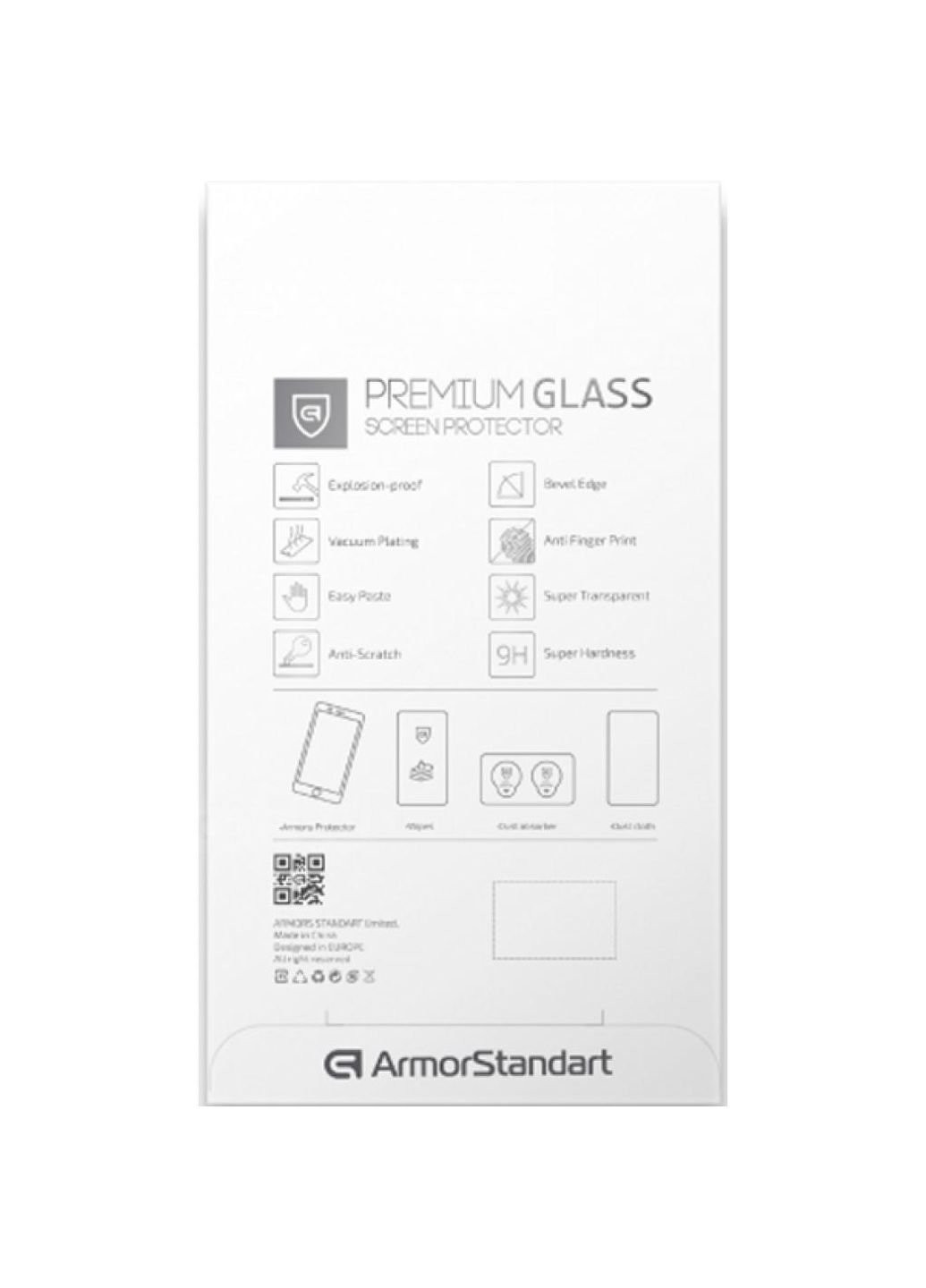 Скло захисне Icon Motorola G8 Plus Black (ARM57654) ArmorStandart (252369328)