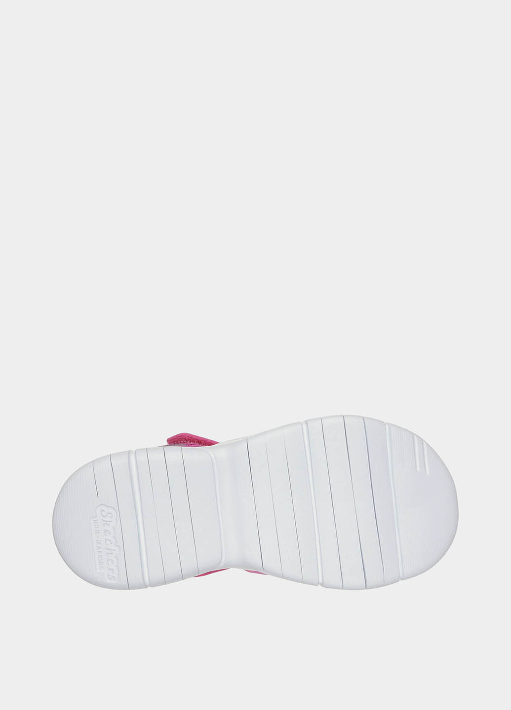 Розовые спортивные сандалии Skechers на липучке