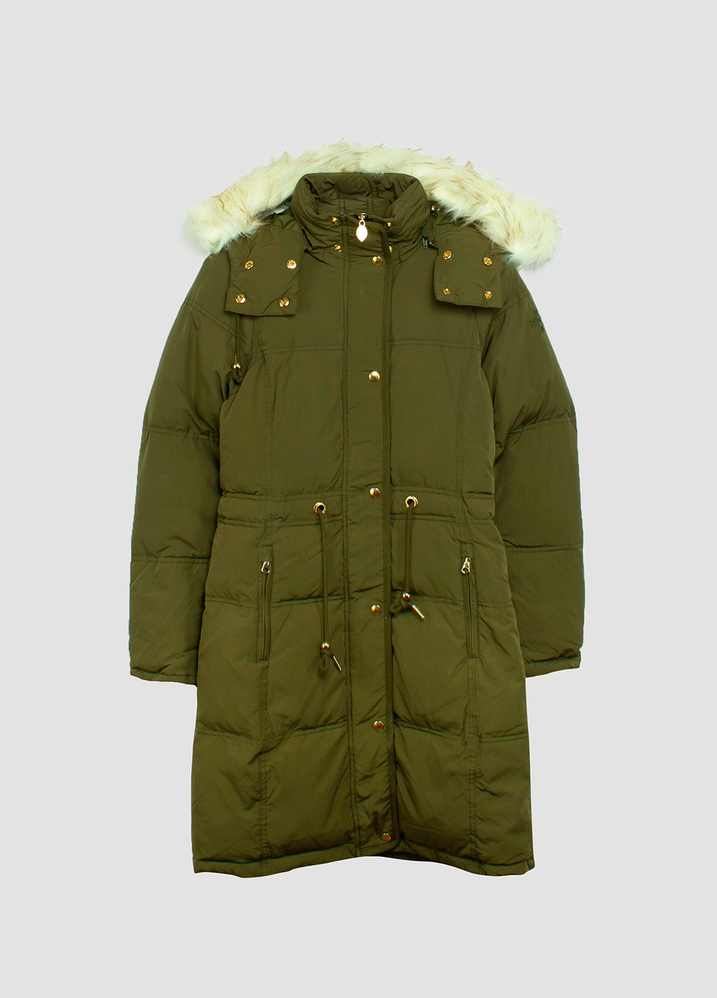 Оливковая зимняя куртка myMO