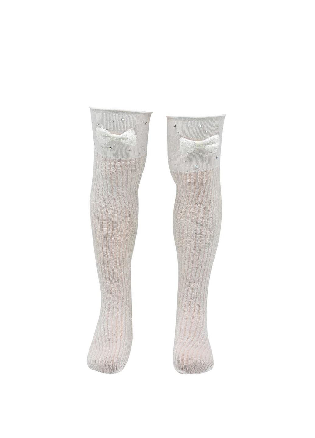Шкарпетки для дівчат (люрекс),, 5-6, white Katamino k10024 (252898808)