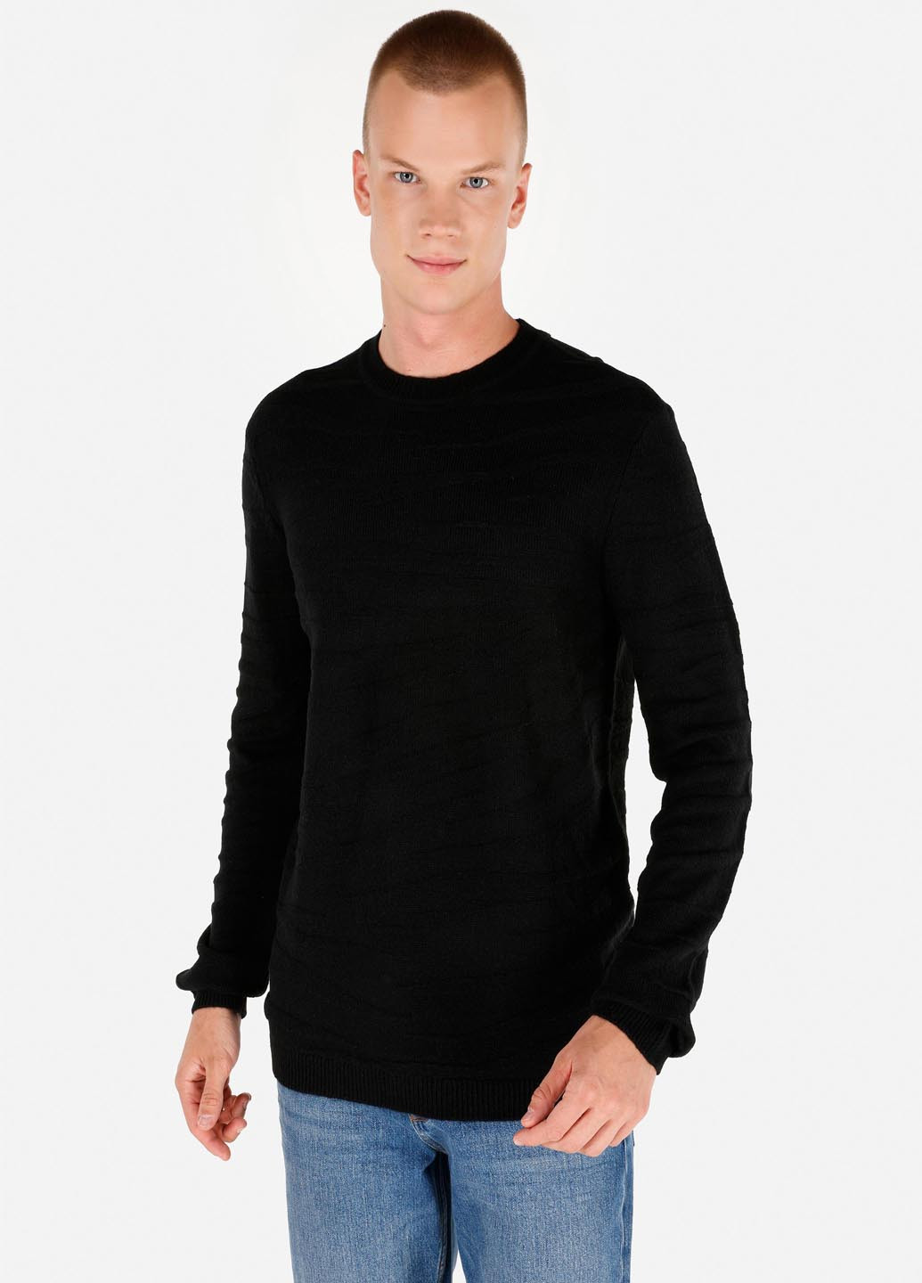 Черный демисезонный джемпер джемпер Colin's