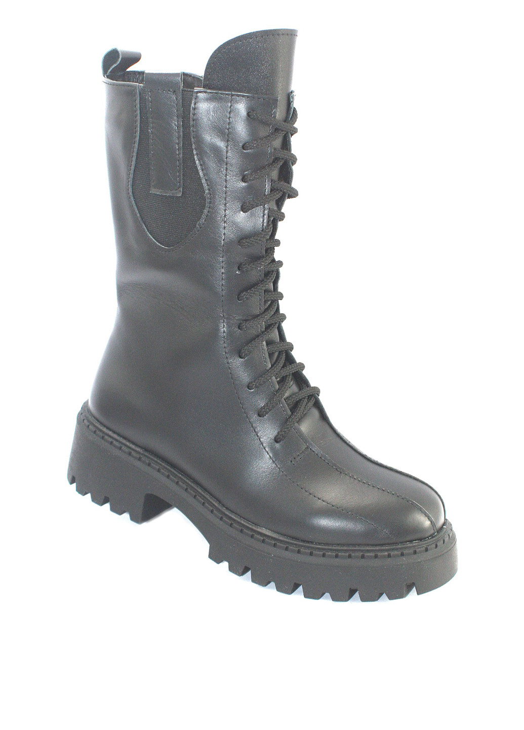 Осенние ботинки Mila на тракторной подошве, со шнуровкой