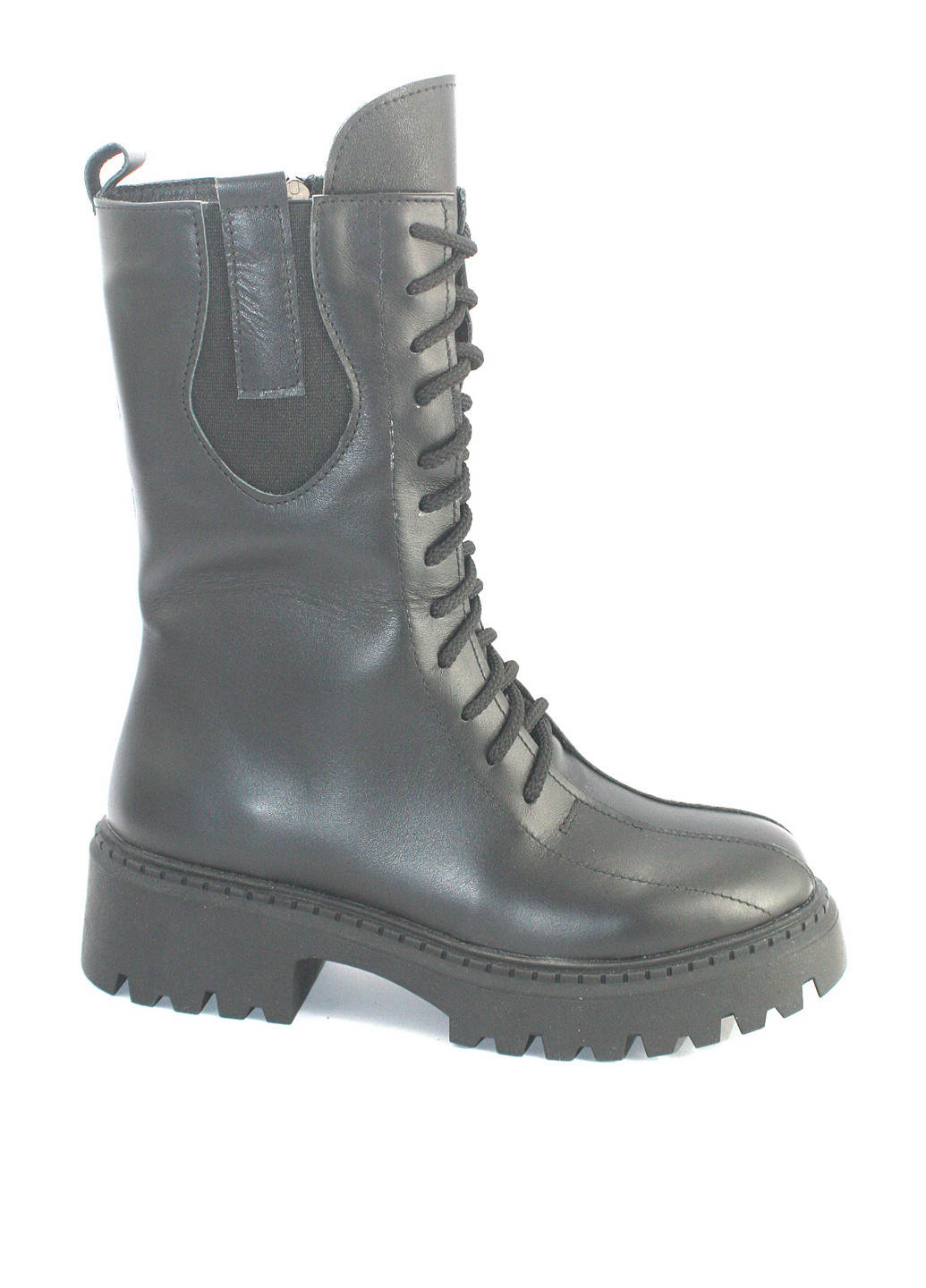 Осенние ботинки Mila на тракторной подошве, со шнуровкой