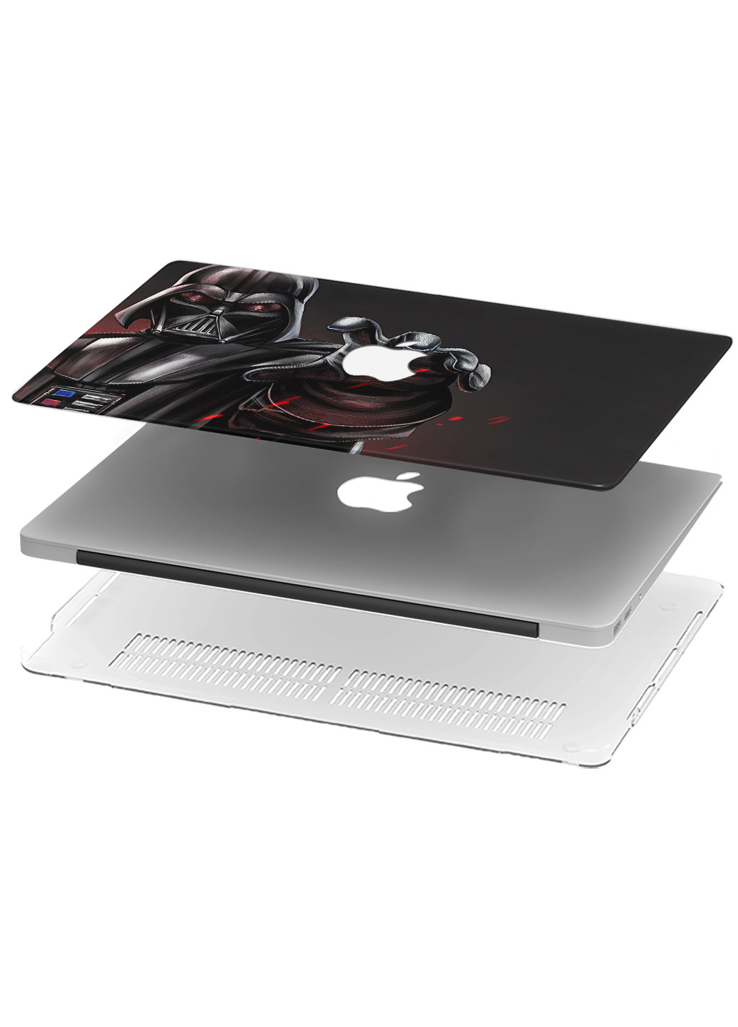 Чохол пластиковий для Apple MacBook Pro 13 A1706 / A1708 / A1989 / A2159 / A1988 Darth Vader (9648-2499) MobiPrint (218867835)