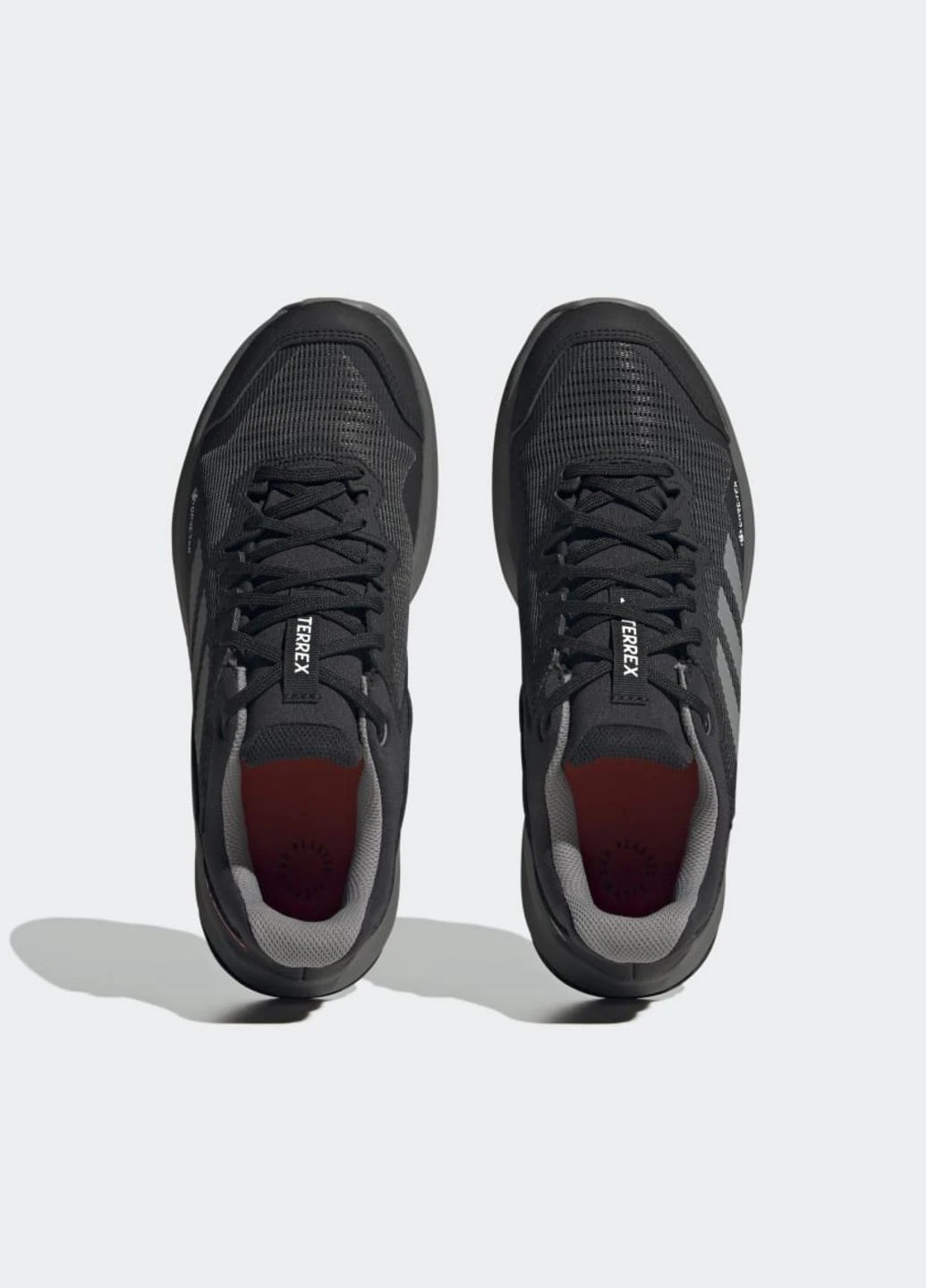 Черные демисезонные кроссовки hq1238 adidas TERREX TRAIL RIDER GORE-TEX TRAIL RUNNING