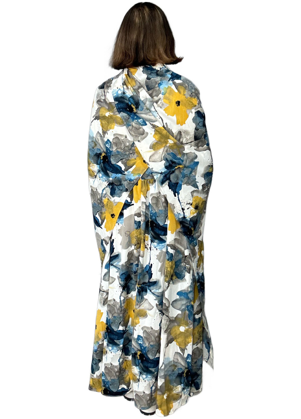 Комбінована кежуал сукня в грецькому стилі SHEIN з квітковим принтом