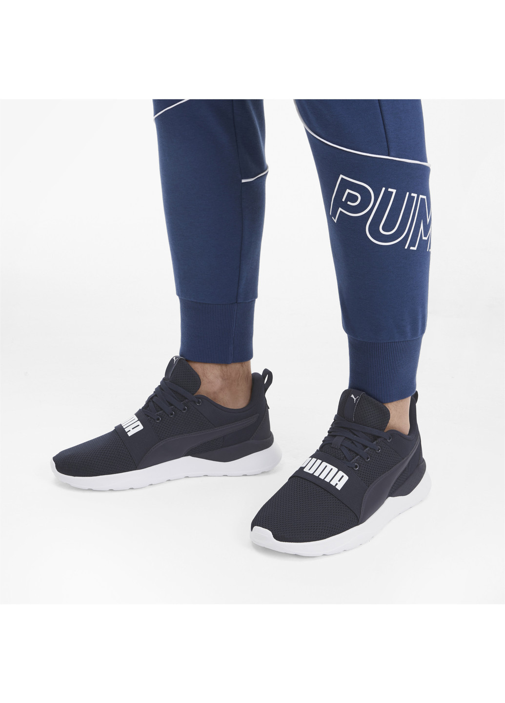 Синие всесезонные кроссовки Puma Anzarun Lite Bold