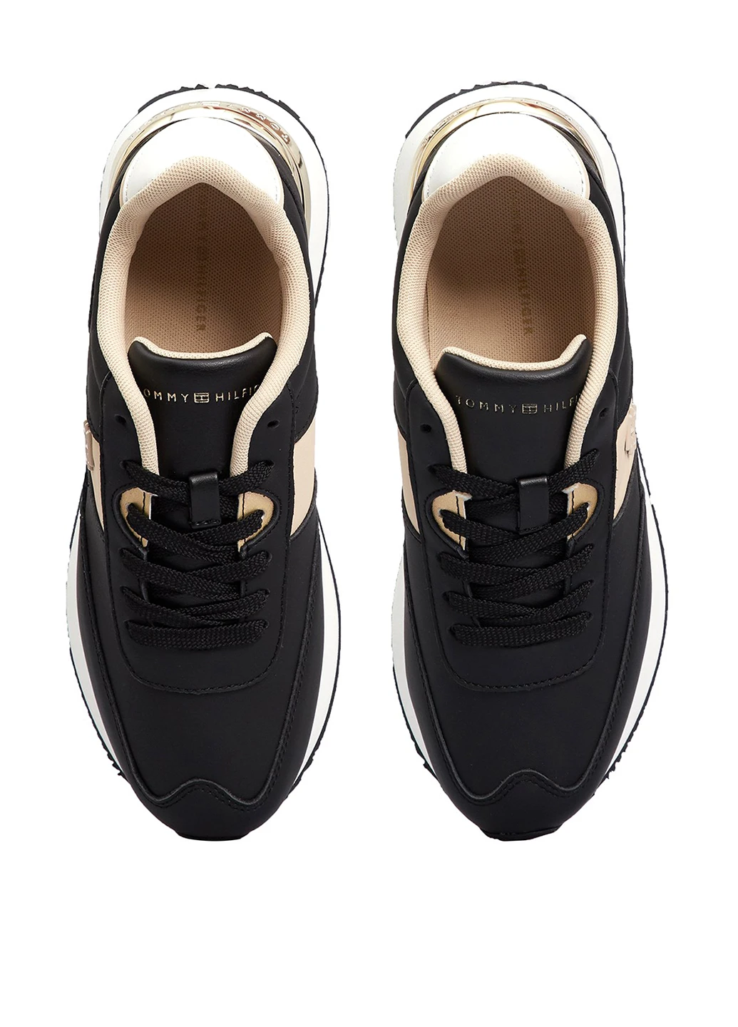 Кроссовки Tommy Hilfiger чёрные демисезоны (307061463)