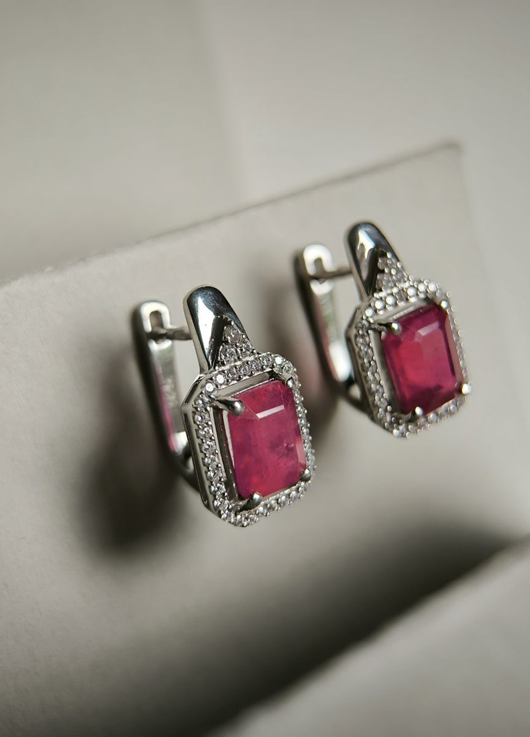 Сережки Silver Flame (354214459)