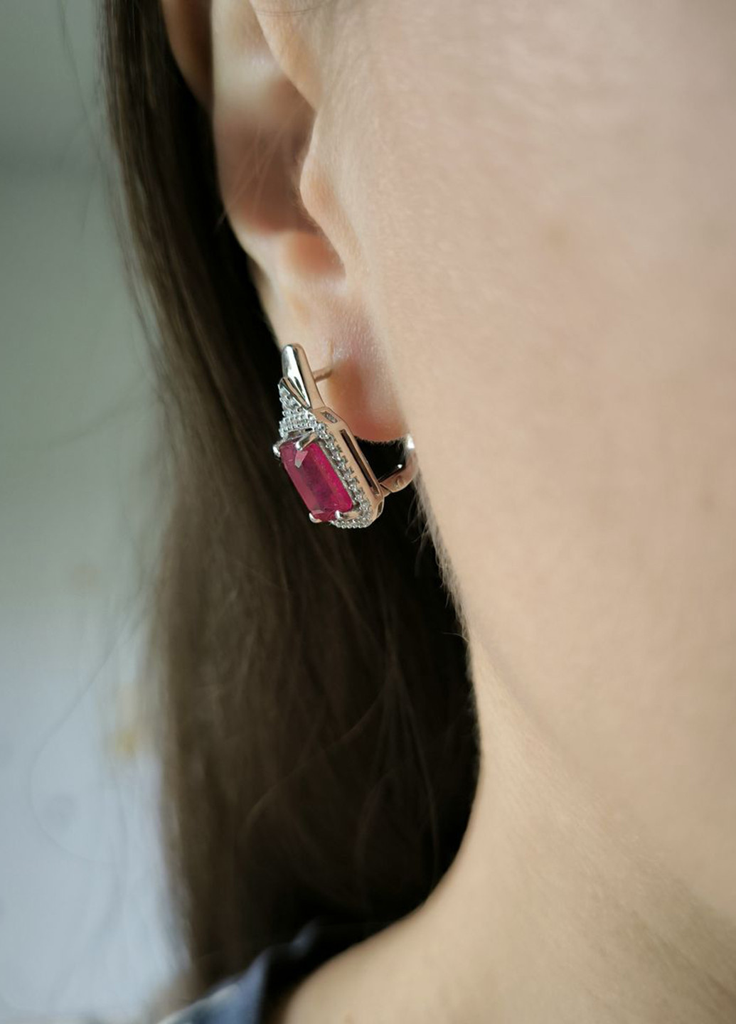 Сережки Silver Flame (354214459)