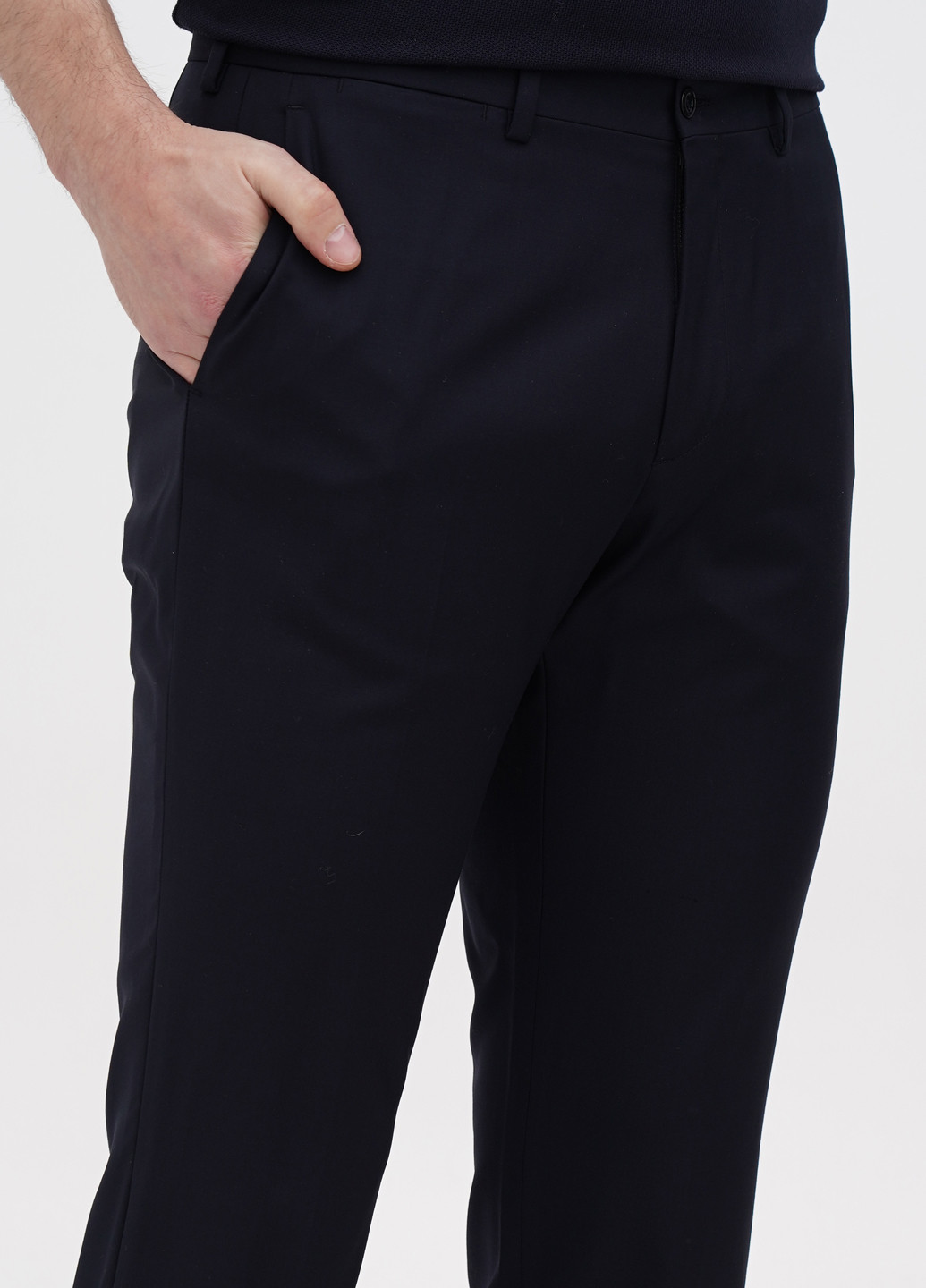 Темно-синие классические демисезонные классические брюки Ralph Lauren