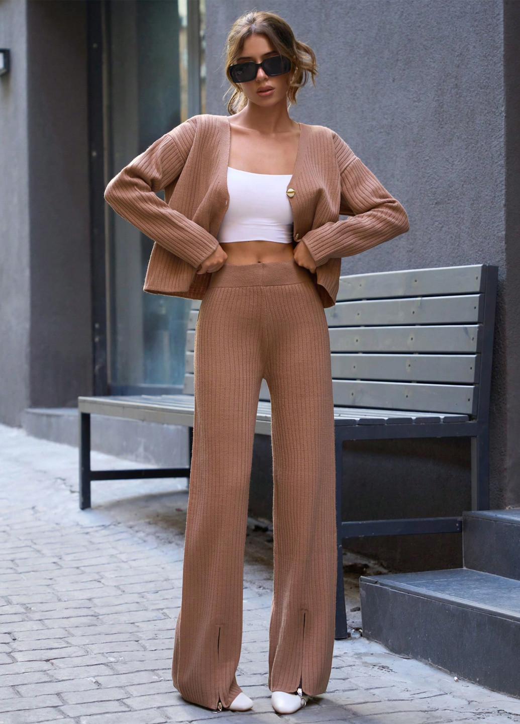 Костюм (кардиган, брюки) SHEIN (333365905)