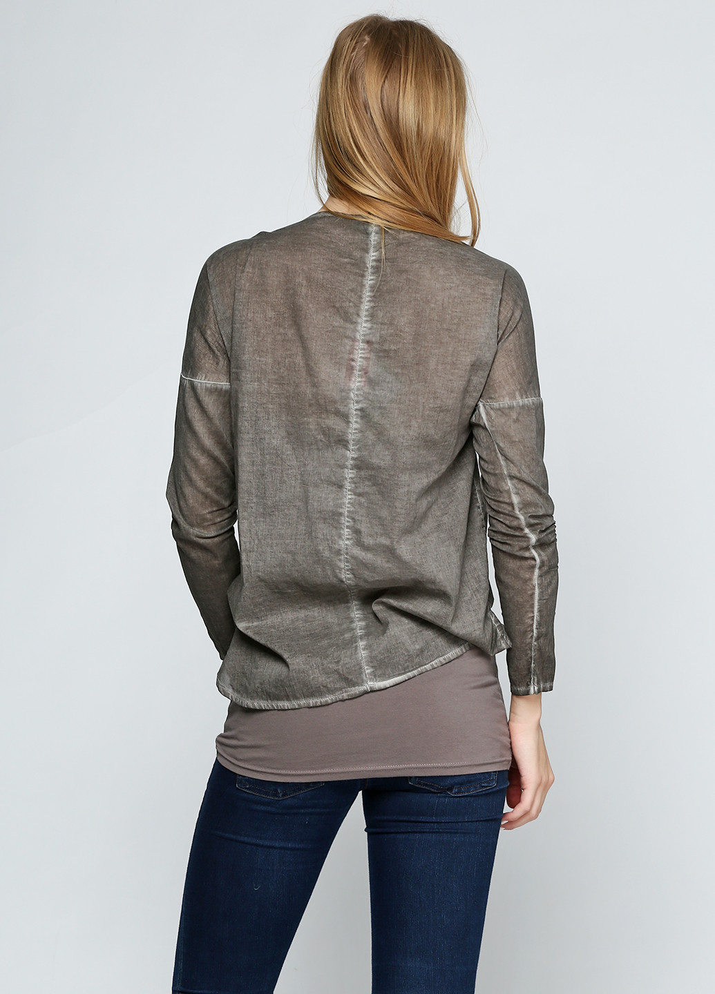 Коричневий демісезонний комплект (блуза, майка) Comma