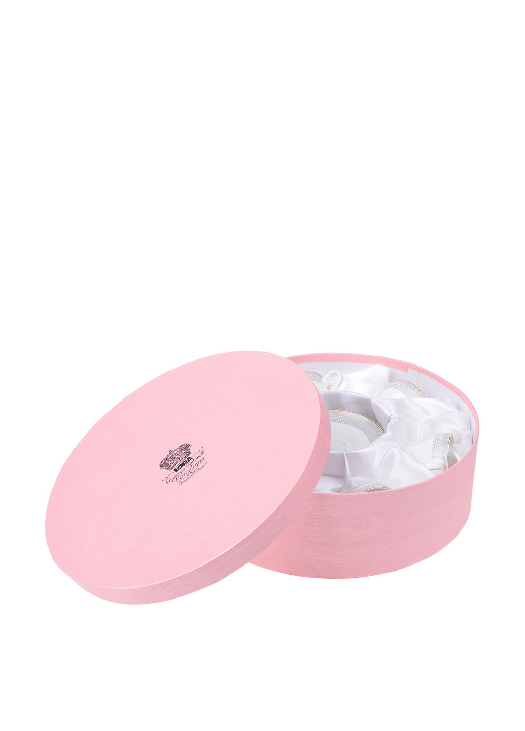 Чашка з блюдцем (6 шт.), 120 мл Lora (105002404)